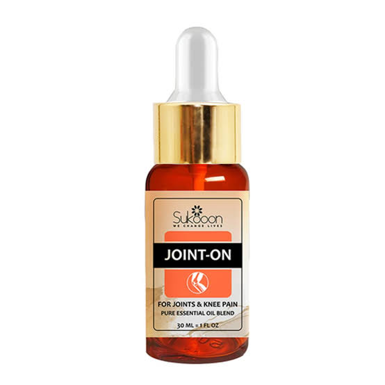 Joint On Essential Oil Blend for Joints & Knee Pain, 50ml - Sukooon