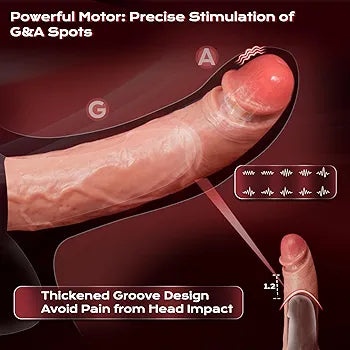"Vibrating Penis Sleeve with Remote Control, Adjustable Liquid Silicone Extender & Girth Enhancer for Couples"