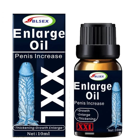 Men’s XXL Growth & Performance Massage Oil – Size & Strength Booster