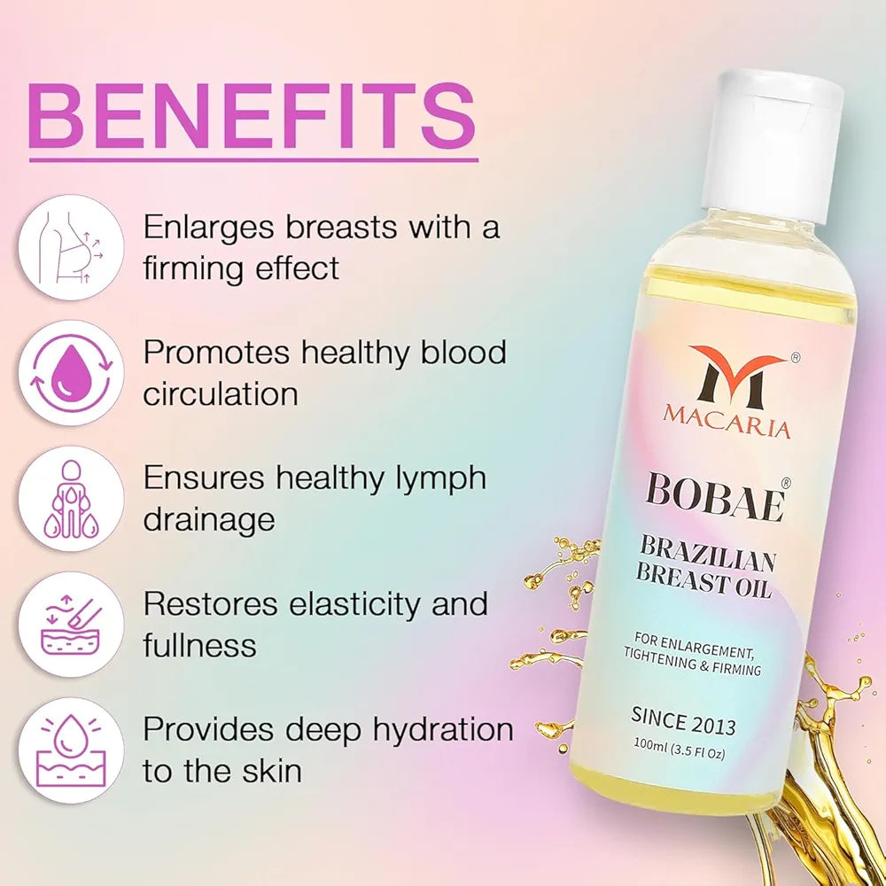 "Breast Oil – Firming, Lifting & Enlargement"